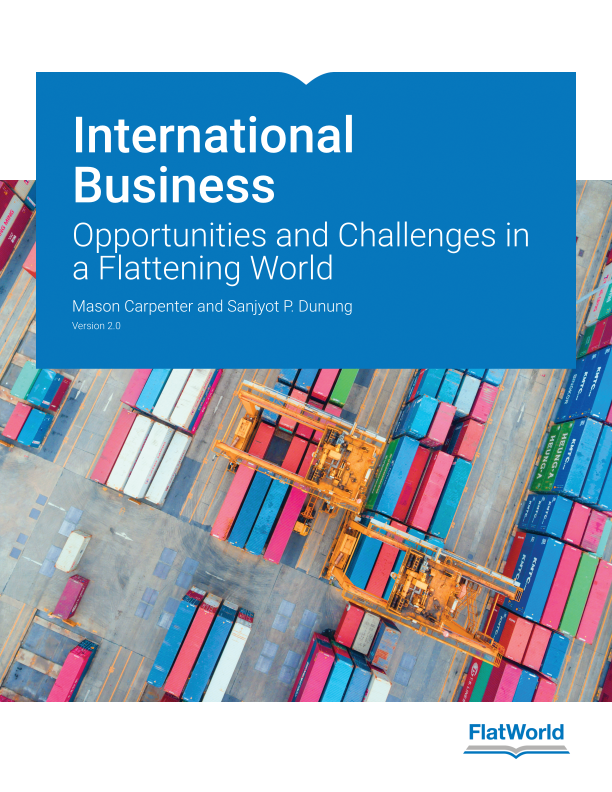 Cover of International Business: Opportunities and Challenges in a Flattening World v2.0