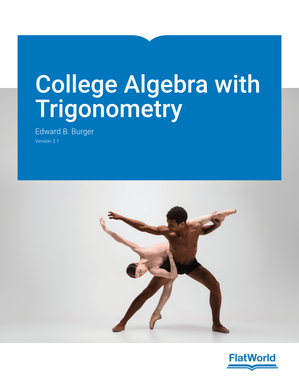 College Algebra with Trigonometry