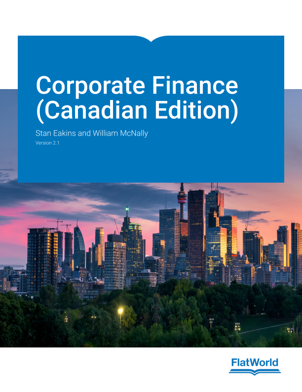 Cover of Corporate Finance (Canadian Edition) v2.1