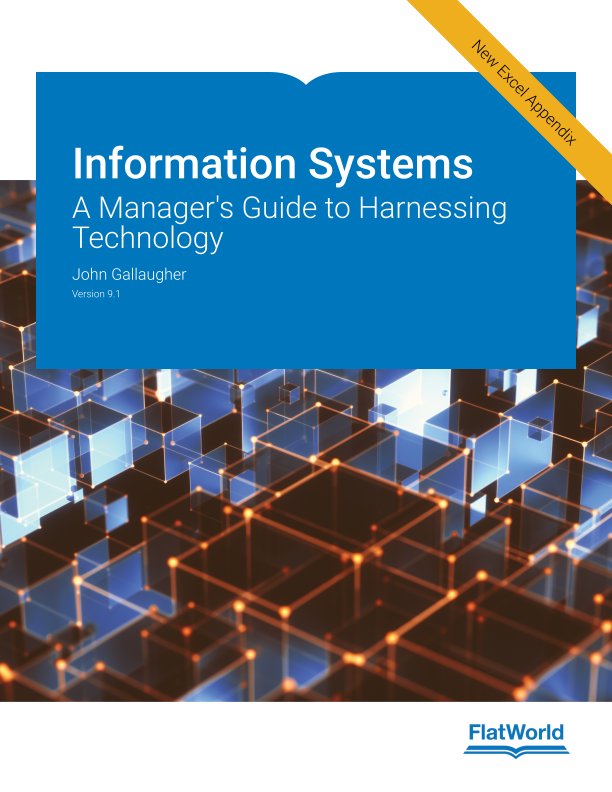 Cover of Information Systems: A Manager's Guide to Harnessing Technology v9.1