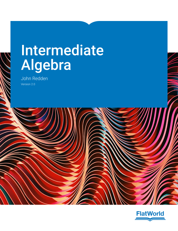Cover of Intermediate Algebra v2.0