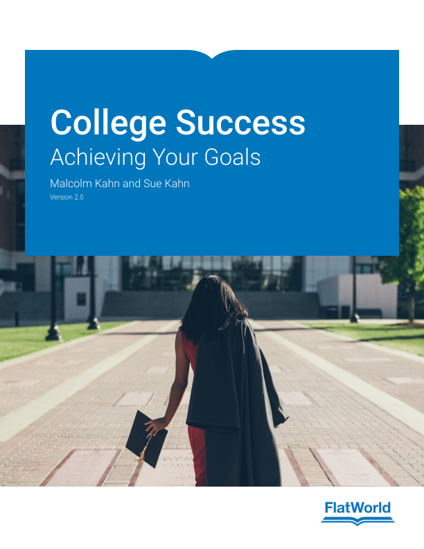 Cover of College Success: Achieving Your Goals v2.0