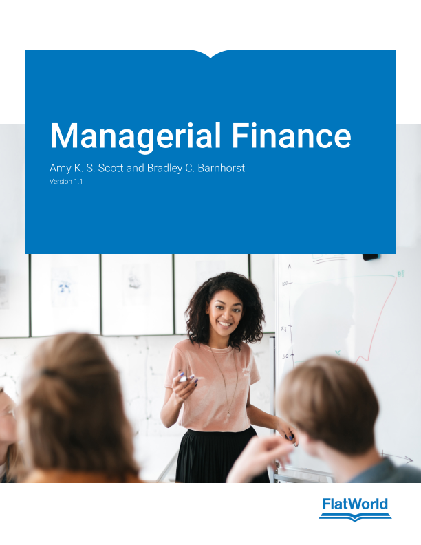 Cover of Managerial Finance v1.1
