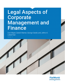 Legal Aspects of Corporate Management and Finance