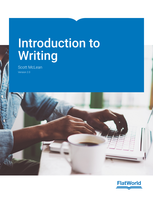 Cover of Introduction to Writing v2.0