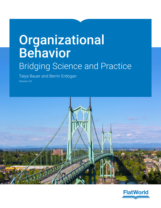 Cover of Organizational Behavior: Bridging Science and Practice v4.0